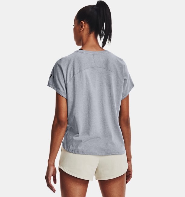 UAプロジェクトロック ブル ショートスリーブ Tシャツ（トレーニング/WOMEN）